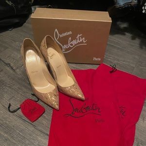 Christian Louboutin size 38.5